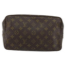 LOUIS VUITTON Monogram Trousse Toilette 28 Clutch Bag M47522 LV Auth 154484-3