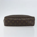 LOUIS VUITTON Monogram Trousse Toilette 28 Clutch Bag M47522 LV Auth 154484-6