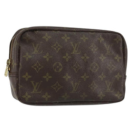 LOUIS VUITTON Monogram Trousse Toilette 23 Clutch Bag M47524 LV Auth 154485