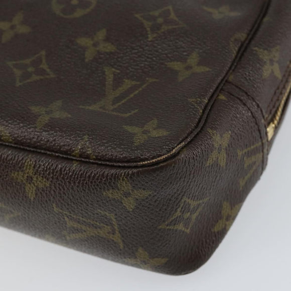 LOUIS VUITTON Monogram Trousse Toilette 23 Clutch Bag M47524 LV Auth 154485