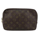 LOUIS VUITTON Monogram Trousse Toilette 23 Clutch Bag M47524 LV Auth 154485-13