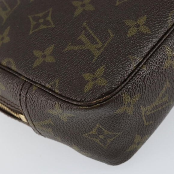 LOUIS VUITTON Monogram Trousse Toilette 23 Clutch Bag M47524 LV Auth 154485