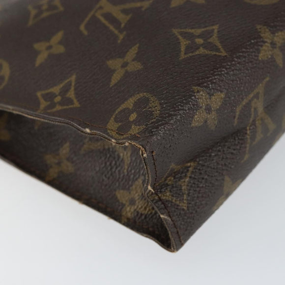 LOUIS VUITTON Monogram Poche Toilette 26 Pouch M47542 LV Auth 154487