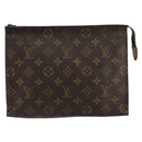LOUIS VUITTON Monogram Poche Toilette 26 Pouch M47542 LV Auth 154487-2