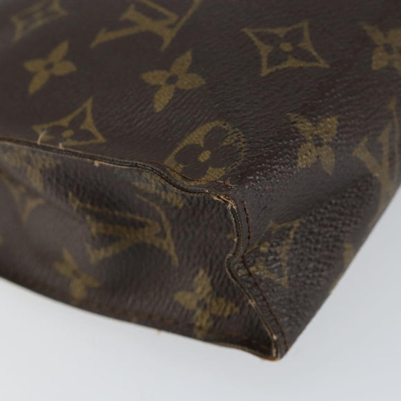 LOUIS VUITTON Monogram Poche Toilette 26 Pouch M47542 LV Auth 154487