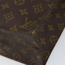 LOUIS VUITTON Monogram Sac Plat Hand Bag M51140 LV Auth 154492-16
