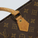 LOUIS VUITTON Monogram Sac Plat Hand Bag M51140 LV Auth 154492-9