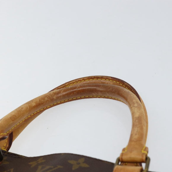 LOUIS VUITTON Monogram Sac Plat Hand Bag M51140 LV Auth 154492