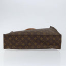 LOUIS VUITTON Monogram Sac Plat Hand Bag M51140 LV Auth 154492-5