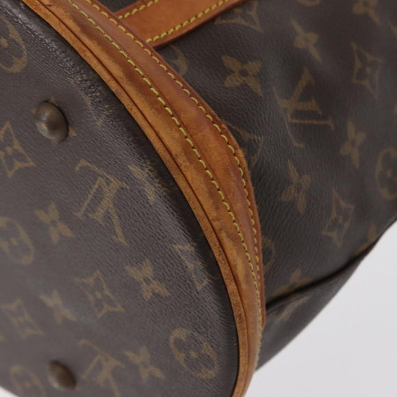 LOUIS VUITTON Monogram Bucket GM Shoulder Bag M42236 LV Auth 154494