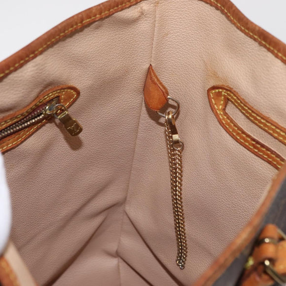 LOUIS VUITTON Monogram Bucket GM Shoulder Bag M42236 LV Auth 154494