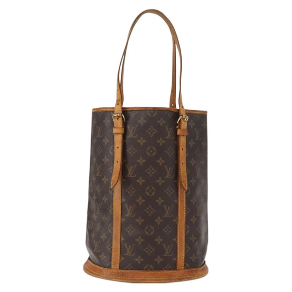 LOUIS VUITTON Monogram Bucket GM Shoulder Bag M42236 LV Auth 154494