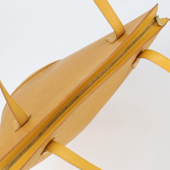 LOUIS VUITTON Epi Saint Jacques Shopping Shoulder Bag Yellow M52269 Auth 154496