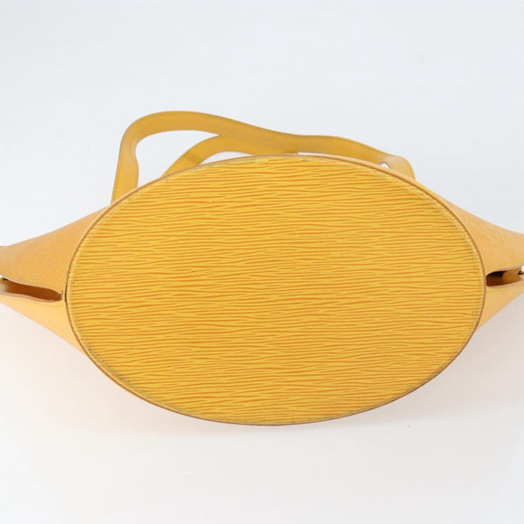 LOUIS VUITTON Epi Saint Jacques Shopping Shoulder Bag Yellow M52269 Auth 154496