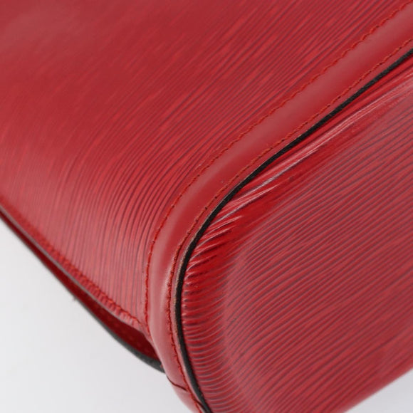 LOUIS VUITTON Epi Lussac Shoulder Bag Red M52287 LV Auth 154497