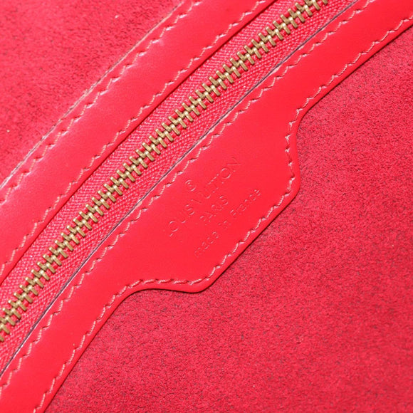 LOUIS VUITTON Epi Lussac Shoulder Bag Red M52287 LV Auth 154497