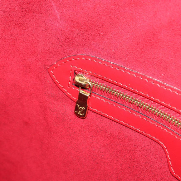 LOUIS VUITTON Epi Lussac Shoulder Bag Red M52287 LV Auth 154497
