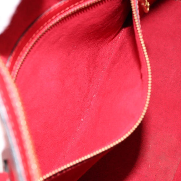 LOUIS VUITTON Epi Lussac Shoulder Bag Red M52287 LV Auth 154497