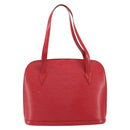 LOUIS VUITTON Epi Lussac Shoulder Bag Red M52287 LV Auth 154497-2