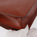 LOUIS VUITTON Epi Free Run Shoulder Bag Brown M52403 LV Auth 154498-16