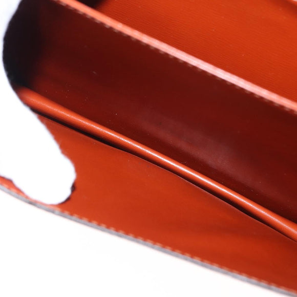 LOUIS VUITTON Epi Free Run Shoulder Bag Brown M52403 LV Auth 154498