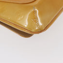 LOUIS VUITTON Monogram Vernis Thompson Street Bag Beige M91301 LV Auth 154499-15
