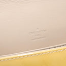 LOUIS VUITTON Monogram Vernis Thompson Street Bag Beige M91301 LV Auth 154499-17