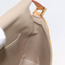 LOUIS VUITTON Monogram Vernis Thompson Street Bag Beige M91301 LV Auth 154499-18