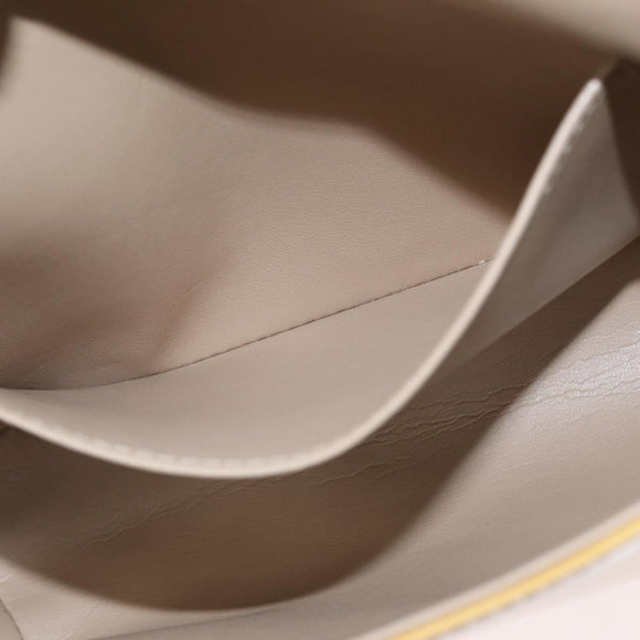 LOUIS VUITTON Monogram Vernis Thompson Street Bag Beige M91301 LV Auth 154499