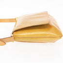 LOUIS VUITTON Monogram Vernis Thompson Street Bag Beige M91301 LV Auth 154499-4