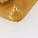 LOUIS VUITTON Monogram Vernis Thompson Street Bag Beige M91301 LV Auth 154499-8