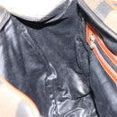 FENDI Pecan Canvas Hand Bag PVC Black Brown Auth 154500-21