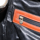 FENDI Pecan Canvas Hand Bag PVC Black Brown Auth 154500-22