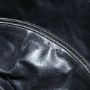 FENDI Pecan Canvas Hand Bag PVC Black Brown Auth 154500-25