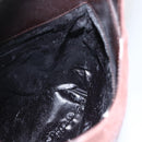 GUCCI Shoulder Bag Suede Brown Silver Auth 154501-21