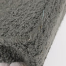 Salvatore Ferragamo Hand Bag Wool Gray Silver Auth 154503-10