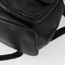 GUCCI Bamboo Backpack Leather Black Gold 003 2058 0016 Auth 154504-17