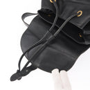 GUCCI Bamboo Backpack Leather Black Gold 003 2058 0016 Auth 154504-21