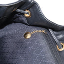 GUCCI Bamboo Backpack Leather Black Gold 003 2058 0016 Auth 154504-25