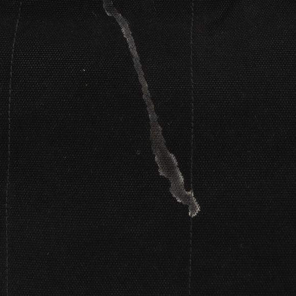 PRADA Studs Canapa GM Hand Bag Canvas 2way Black Gold Auth 154510