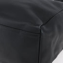 BALENCIAGA Tote Bag Leather Black Silver Auth 154511-9