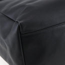 BALENCIAGA Tote Bag Leather Black Silver Auth 154511-16