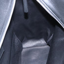 BALENCIAGA Tote Bag Leather Black Silver Auth 154511-20