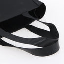 BALENCIAGA Tote Bag Leather Black Silver Auth 154511-7