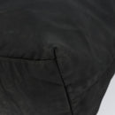 PRADA Hand Bag Nylon Black Silver Auth 154512-9