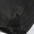 PRADA Hand Bag Nylon Black Silver Auth 154512-14
