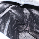 PRADA Hand Bag Nylon Black Silver Auth 154512-19