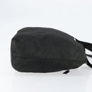 PRADA Hand Bag Nylon Black Silver Auth 154512-3