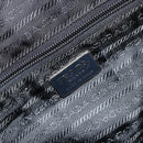 PRADA Hand Bag Nylon Black Silver Auth 154513-16