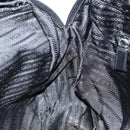 PRADA Hand Bag Nylon Black Silver Auth 154513-19